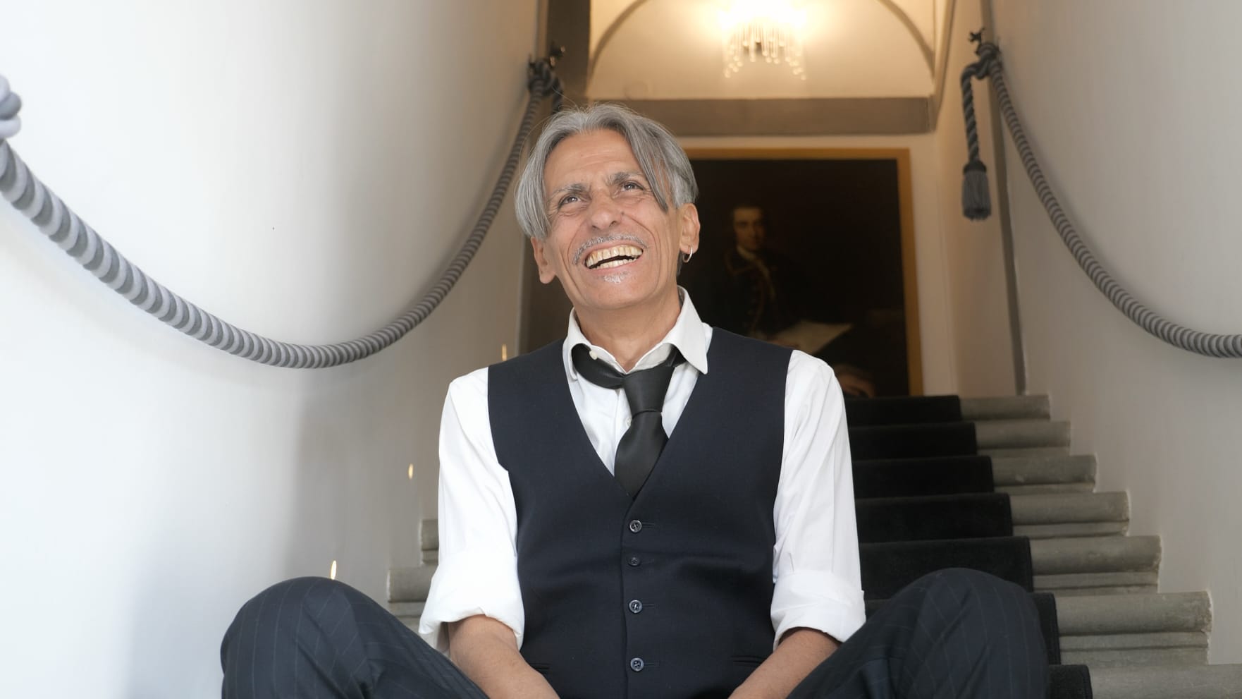 Stefano De Donato durante un intervista